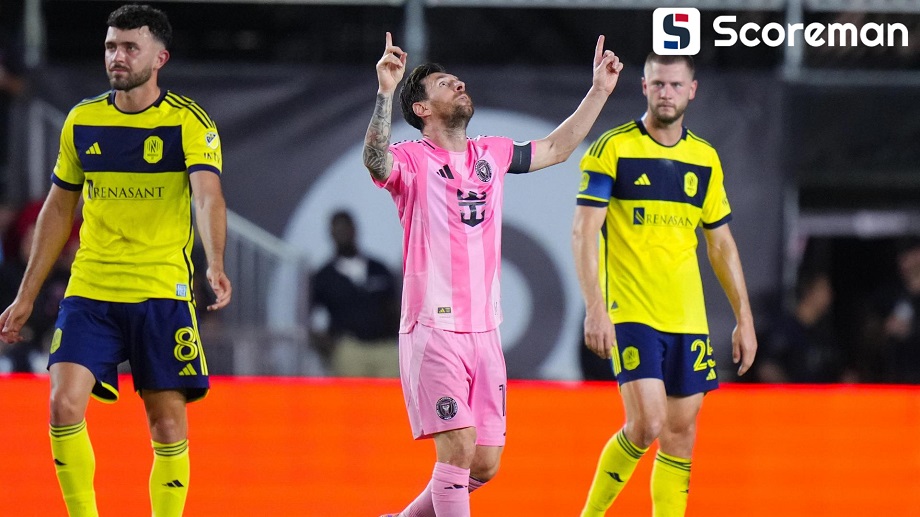 인터 마이애미, 내슈빌 SC 꺾고 MLS PO 8강 진출... 메시 2골1도움